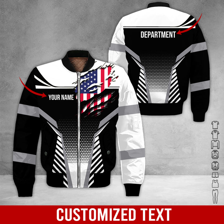 Custom Workwear Style 3D All Over Printed Clothes DV898