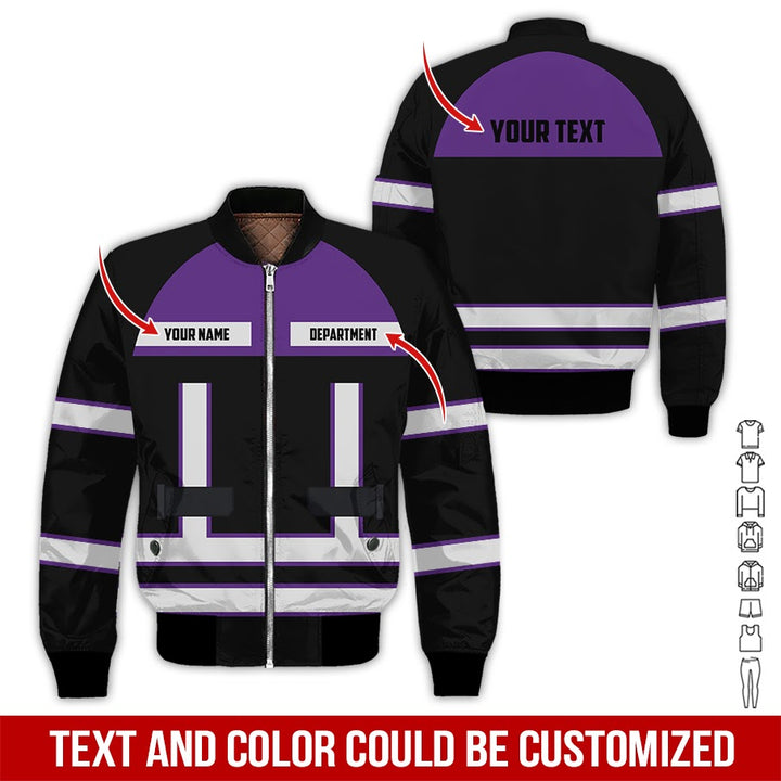 Personalized Name Workwear Style All Over Printed Clothes SS111