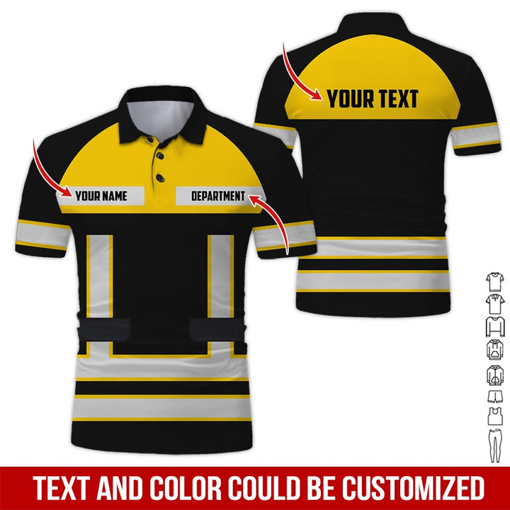 Personalized Name Workwear Style All Over Printed Clothes SS111