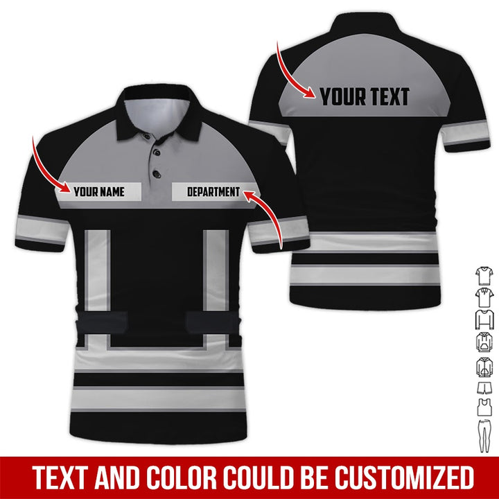 Personalized Name Workwear Style All Over Printed Clothes SS111