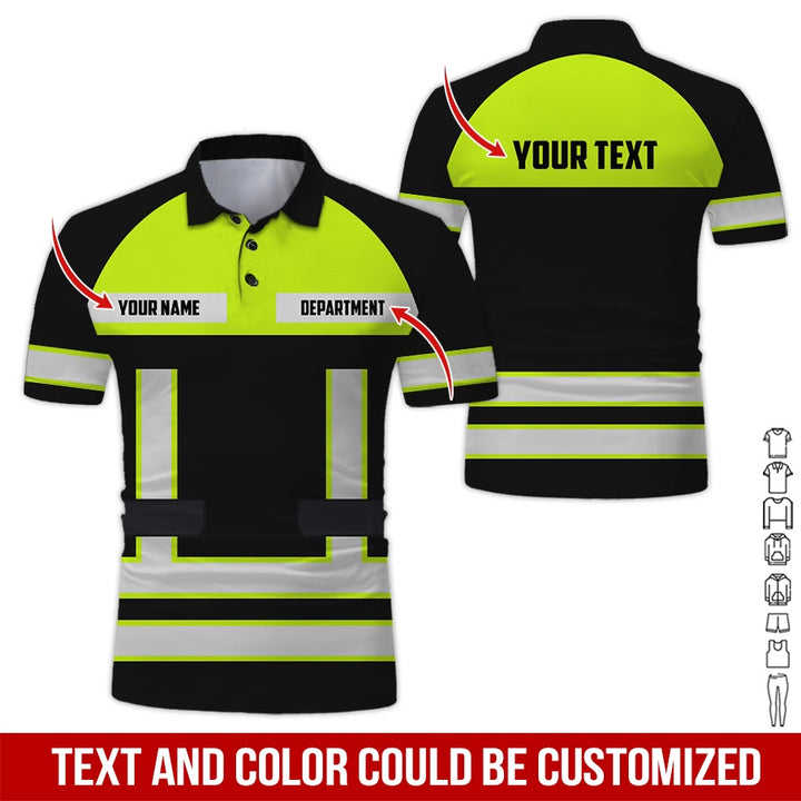 Personalized Name Workwear Style All Over Printed Clothes SS111
