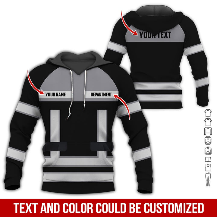 Personalized Name Workwear Style All Over Printed Clothes SS111