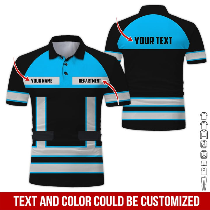 Personalized Name Workwear Style All Over Printed Clothes SS111