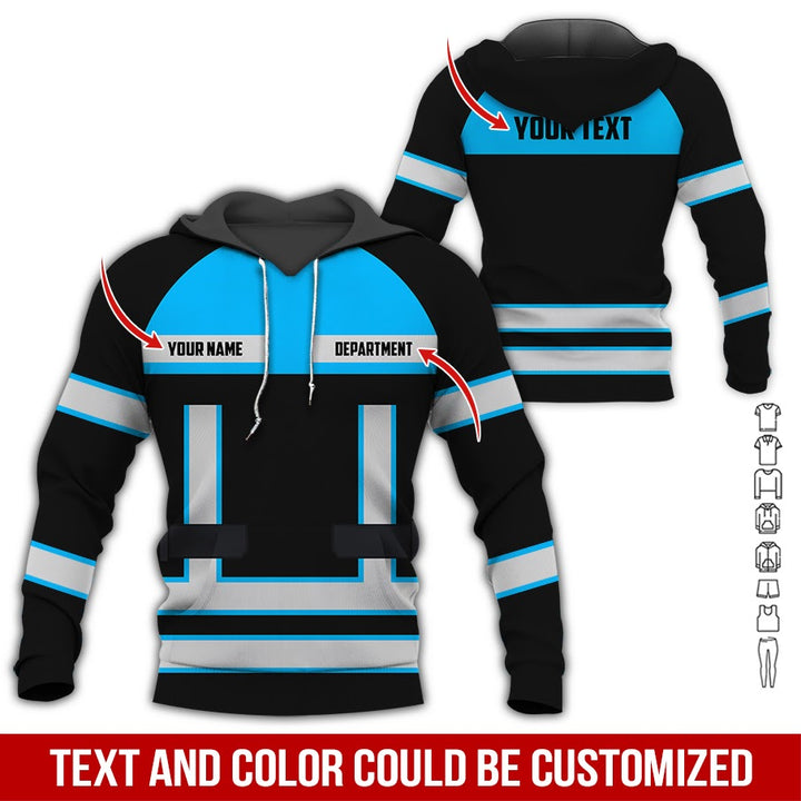 Personalized Name Workwear Style All Over Printed Clothes SS111