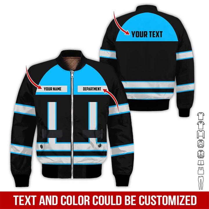 Personalized Name Workwear Style All Over Printed Clothes SS111