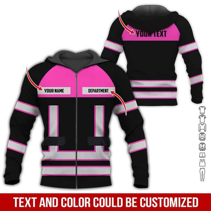 Personalized Name Workwear Style All Over Printed Clothes SS111