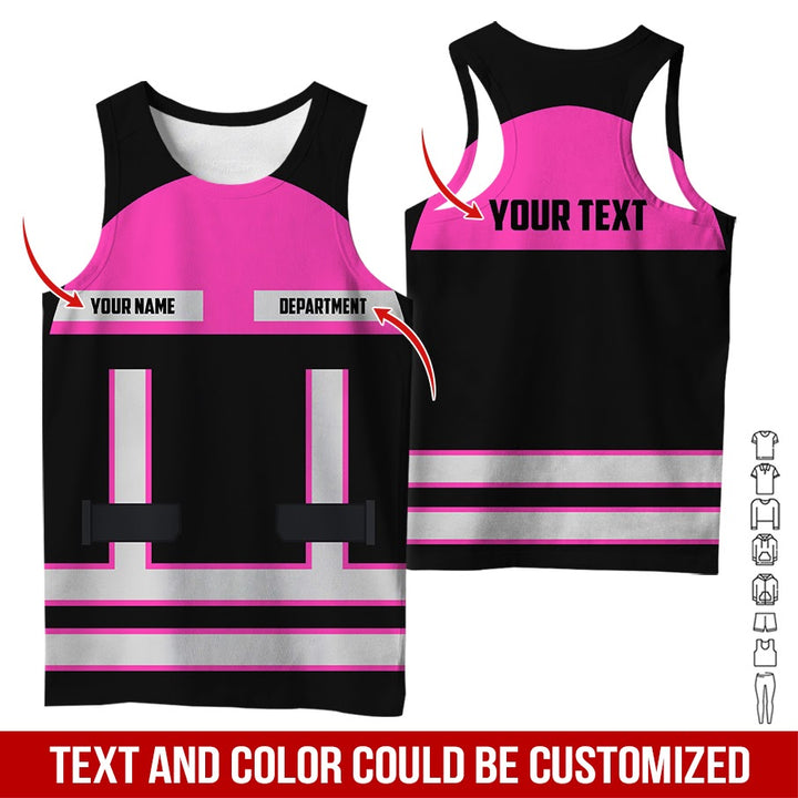 Personalized Name Workwear Style All Over Printed Clothes SS111
