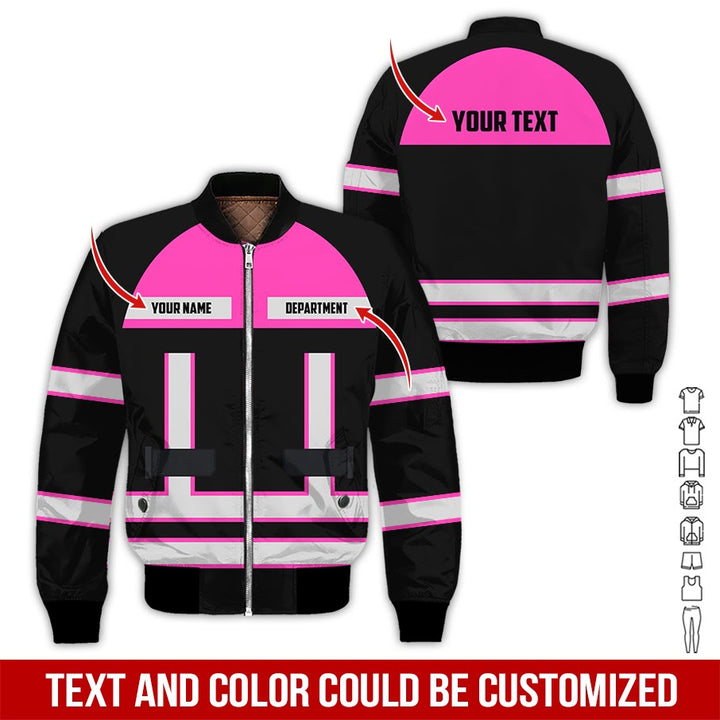 Personalized Name Workwear Style All Over Printed Clothes SS111