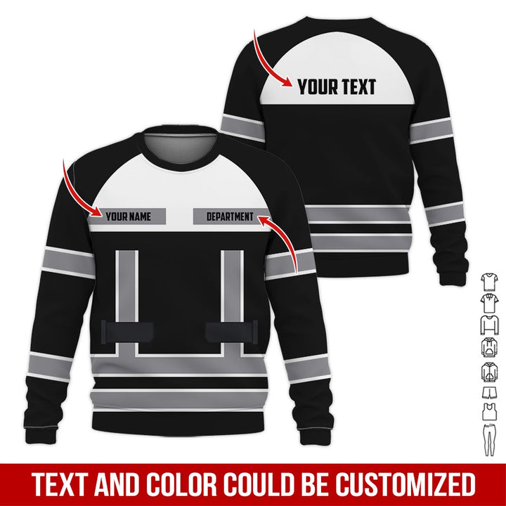 Personalized Name Workwear Style All Over Printed Clothes SS111