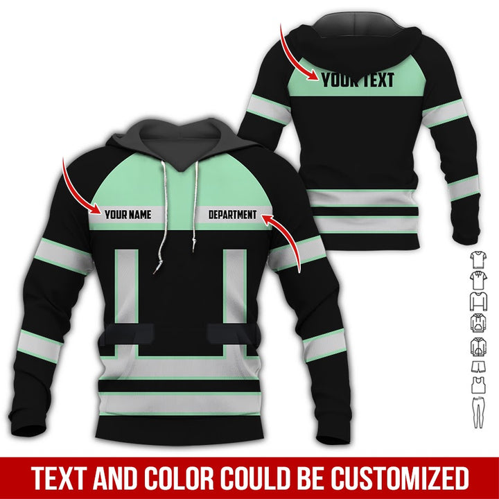 Personalized Name Workwear Style All Over Printed Clothes SS111