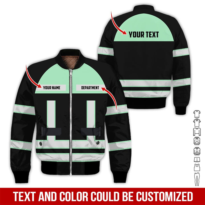 Personalized Name Workwear Style All Over Printed Clothes SS111