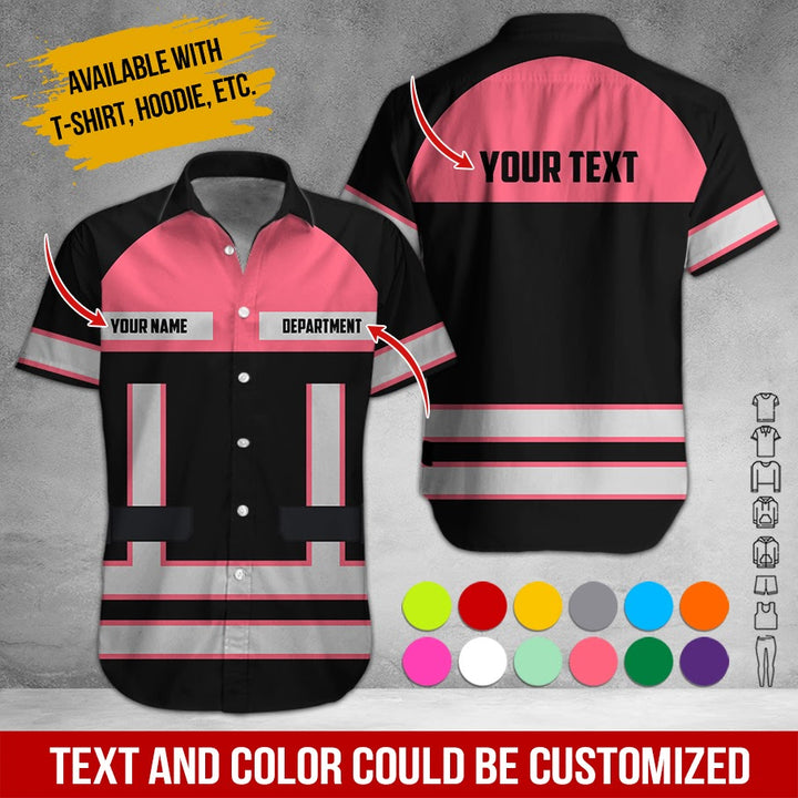 Personalized Name Workwear Style All Over Printed Clothes SS111