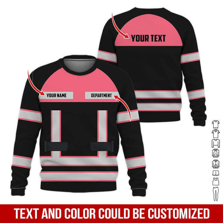 Personalized Name Workwear Style All Over Printed Clothes SS111
