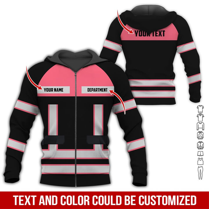 Personalized Name Workwear Style All Over Printed Clothes SS111