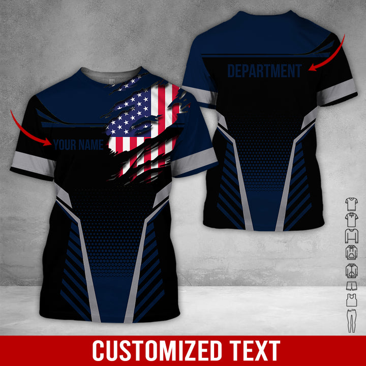 Custom Workwear Style 3D All Over Printed Clothes DV898