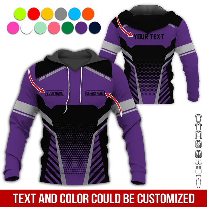 Personalized Name And Text All Over Printed Clothes SS229