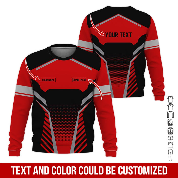 Personalized Name And Text All Over Printed Clothes SS229