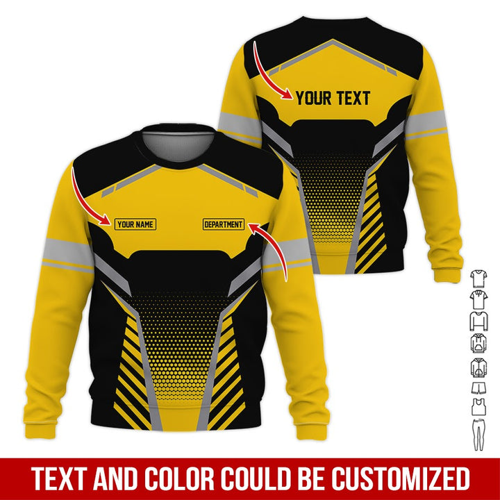 Personalized Name And Text All Over Printed Clothes SS229