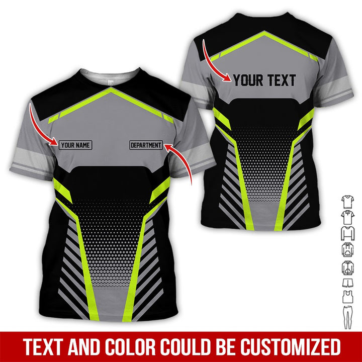 Personalized Name And Text All Over Printed Clothes SS229