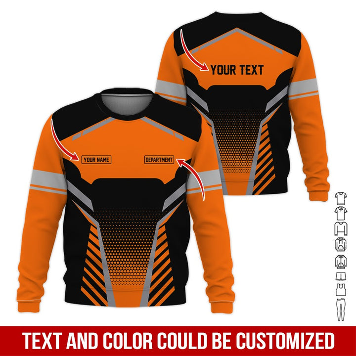Personalized Name And Text All Over Printed Clothes SS229