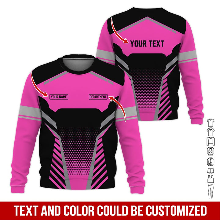 Personalized Name And Text All Over Printed Clothes SS229