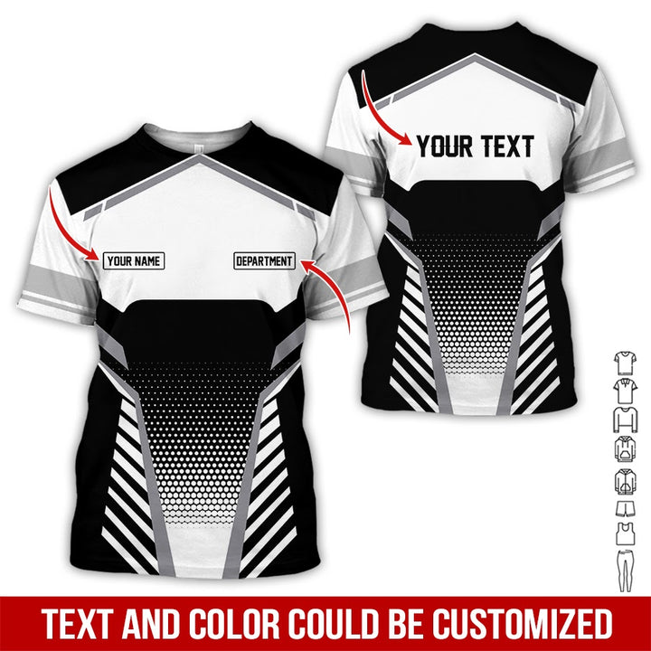 Personalized Name And Text All Over Printed Clothes SS229