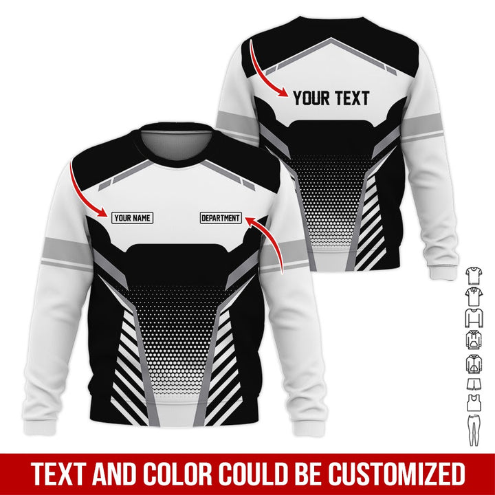 Personalized Name And Text All Over Printed Clothes SS229