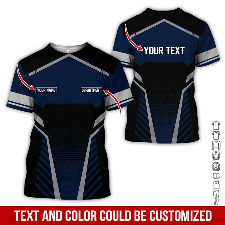 Personalized Name And Text All Over Printed Clothes SS229