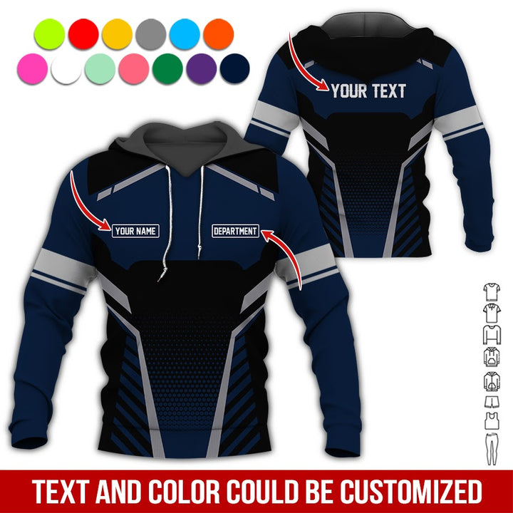 Personalized Name And Text All Over Printed Clothes SS229
