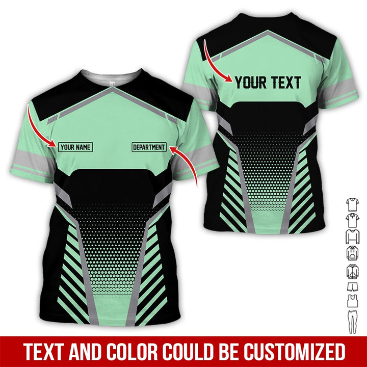 Personalized Name And Text All Over Printed Clothes SS229