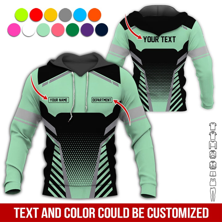 Personalized Name And Text All Over Printed Clothes SS229