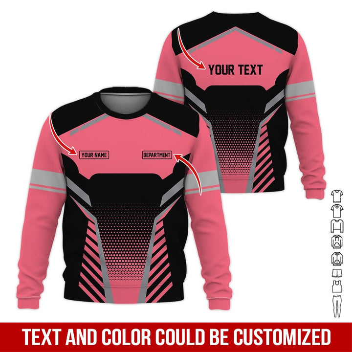 Personalized Name And Text All Over Printed Clothes SS229