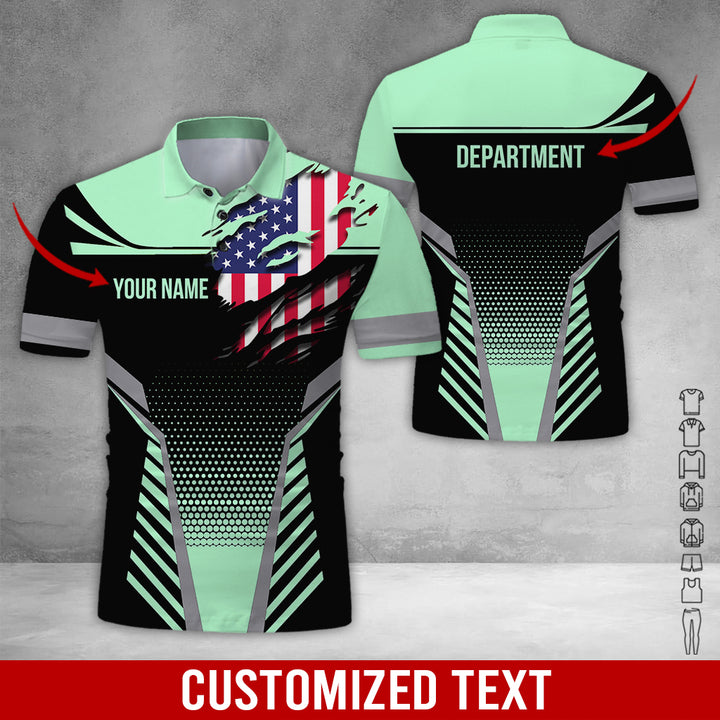 Custom Workwear Style 3D All Over Printed Clothes DV898