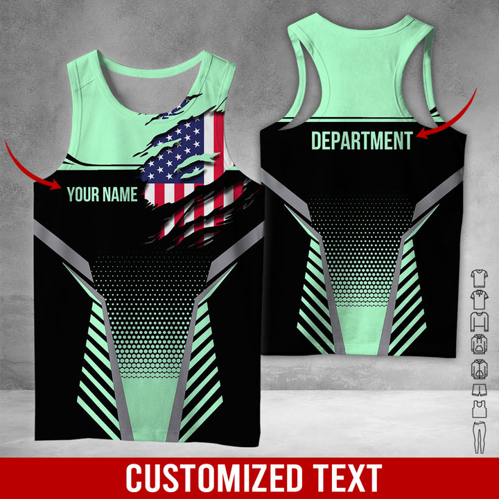Custom Workwear Style 3D All Over Printed Clothes DV898