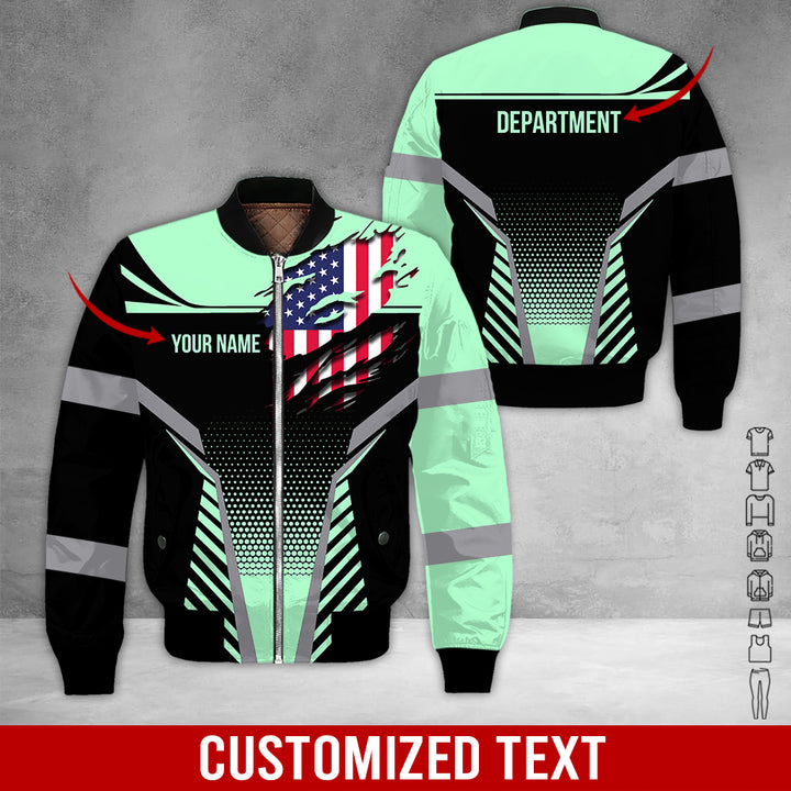 Custom Workwear Style 3D All Over Printed Clothes DV898