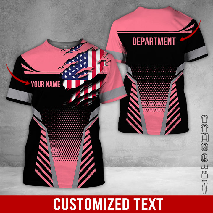 Custom Workwear Style 3D All Over Printed Clothes DV898