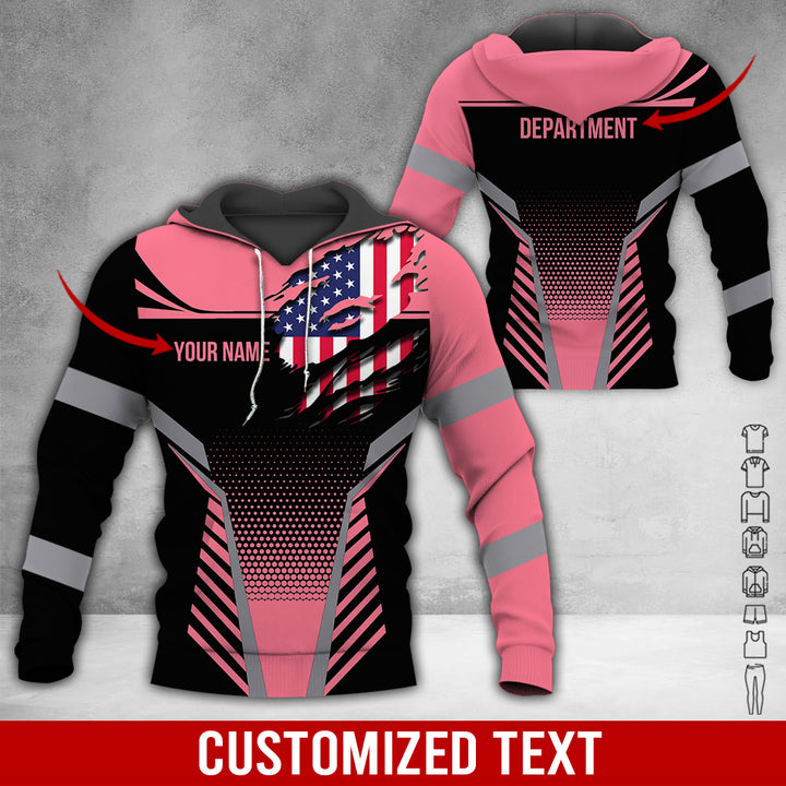 Custom Workwear Style 3D All Over Printed Clothes DV898