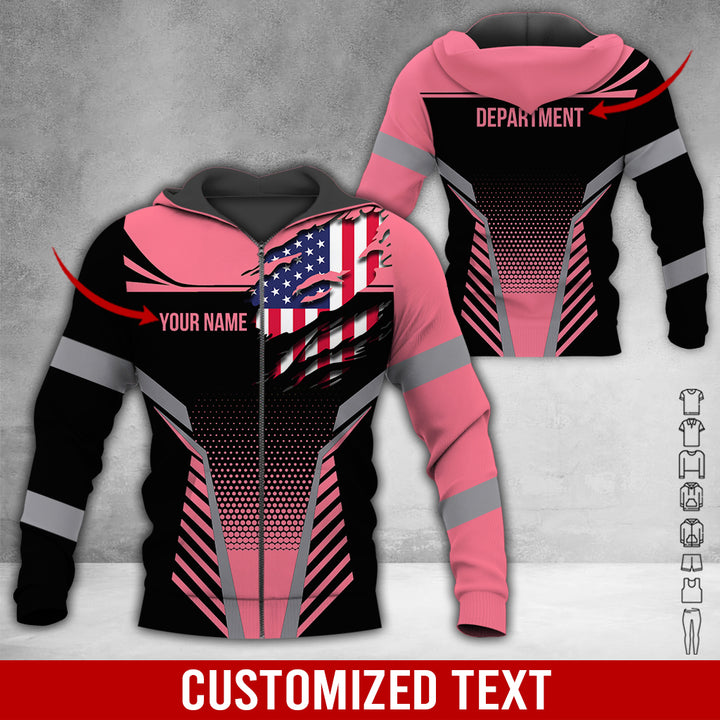 Custom Workwear Style 3D All Over Printed Clothes DV898