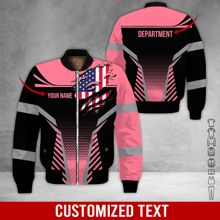 Custom Workwear Style 3D All Over Printed Clothes DV898