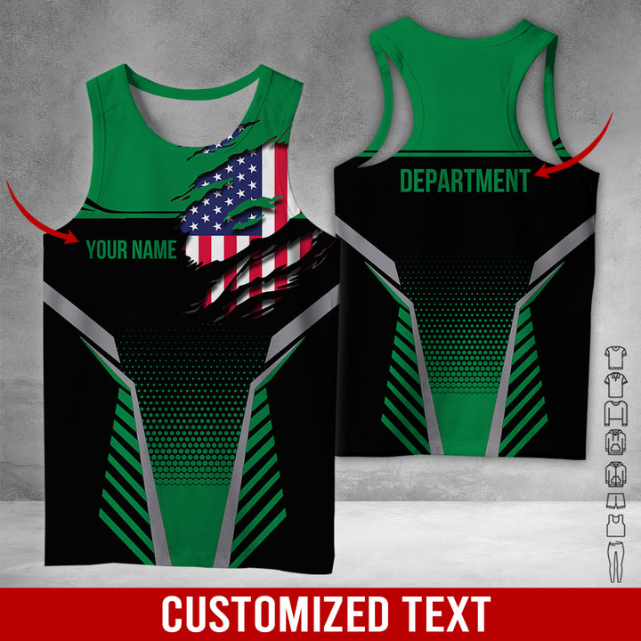 Custom Workwear Style 3D All Over Printed Clothes DV898