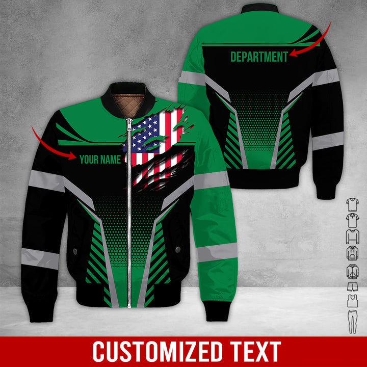Custom Workwear Style 3D All Over Printed Clothes DV898