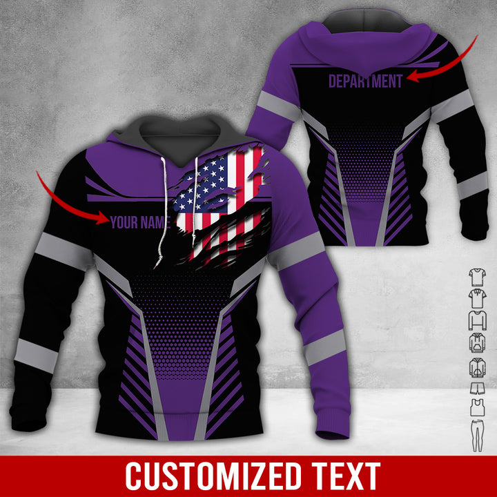 Custom Workwear Style 3D All Over Printed Clothes DV898