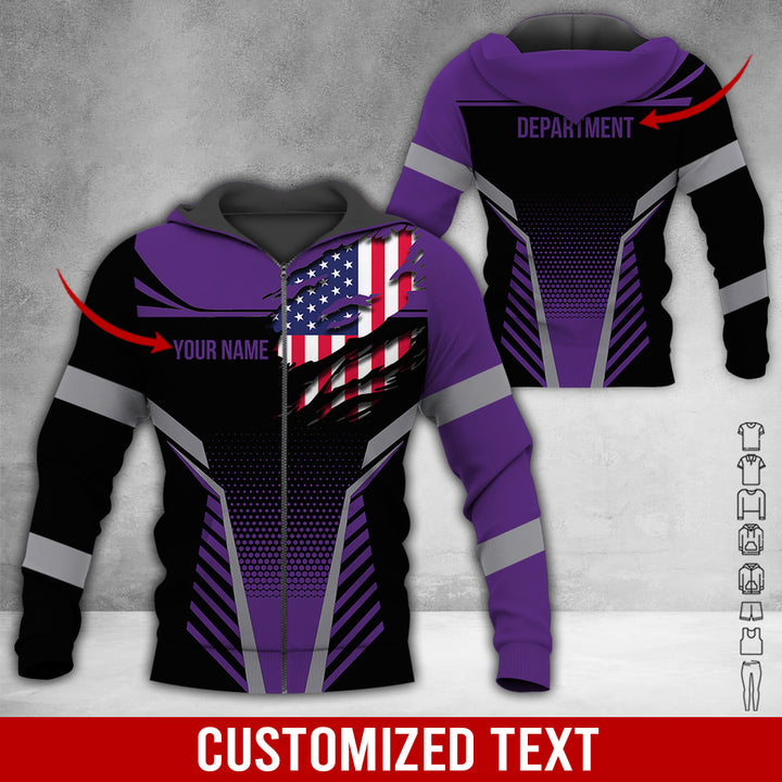 Custom Workwear Style 3D All Over Printed Clothes DV898