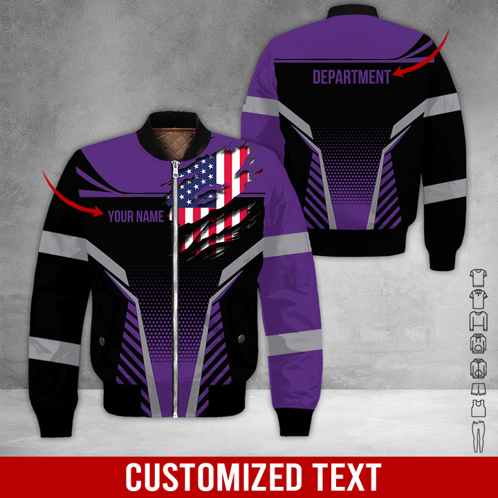 Custom Workwear Style 3D All Over Printed Clothes DV898