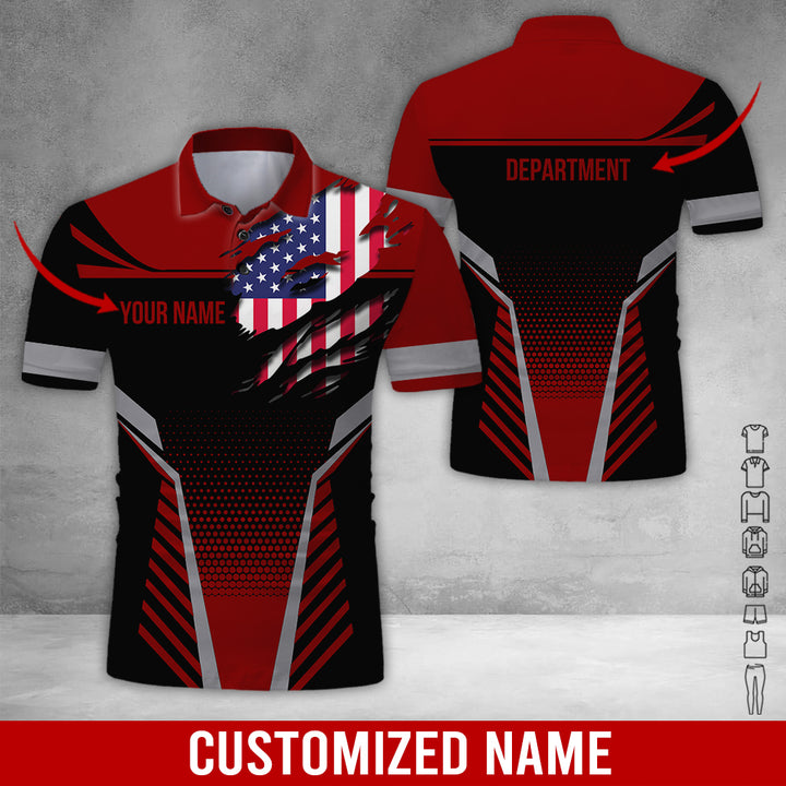 Custom Workwear Style 3D All Over Printed Clothes DV898