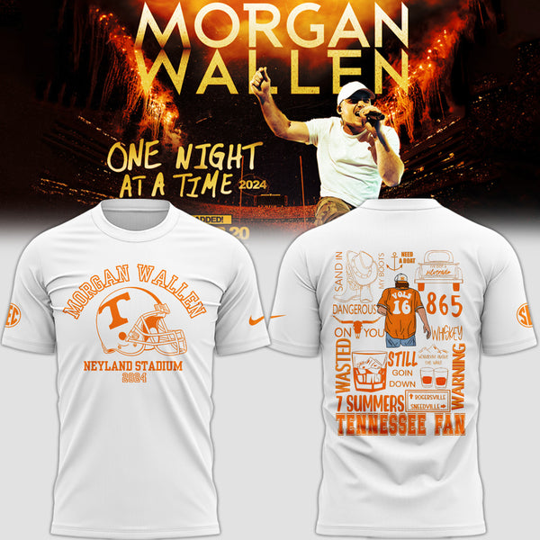 Limited Edition Tennessee Football x Morgan Wallen Tshirt