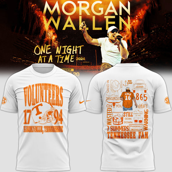 Limited Edition Tennessee Football x Morgan Wallen Tshirt