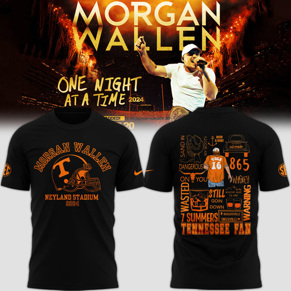 Limited Edition Tennessee Football x Morgan Wallen Tshirt