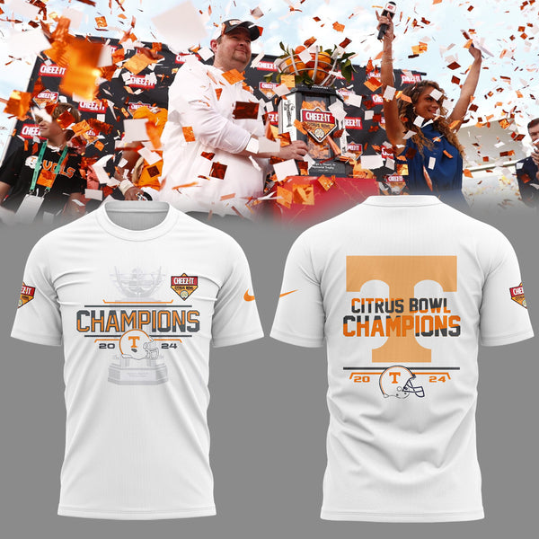 2024 Citrus Bowl Champs Tennessee Football Tshirt