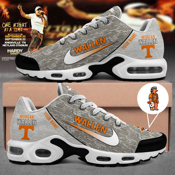 Tennessee Football x Morgan Wallen Camo Mossy Oak TN Shoes 2024